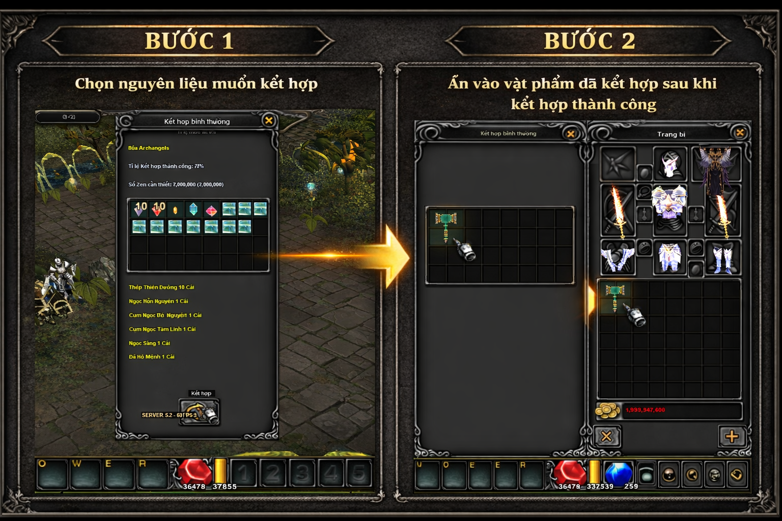 Hướng dẫn ép cánh cấp 1